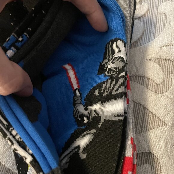 Star Wars Men's Multi-Color 6-Pairs Causal Ankle Socks 6-Pack Shoe Size 3-10 - Picture 3 of 7